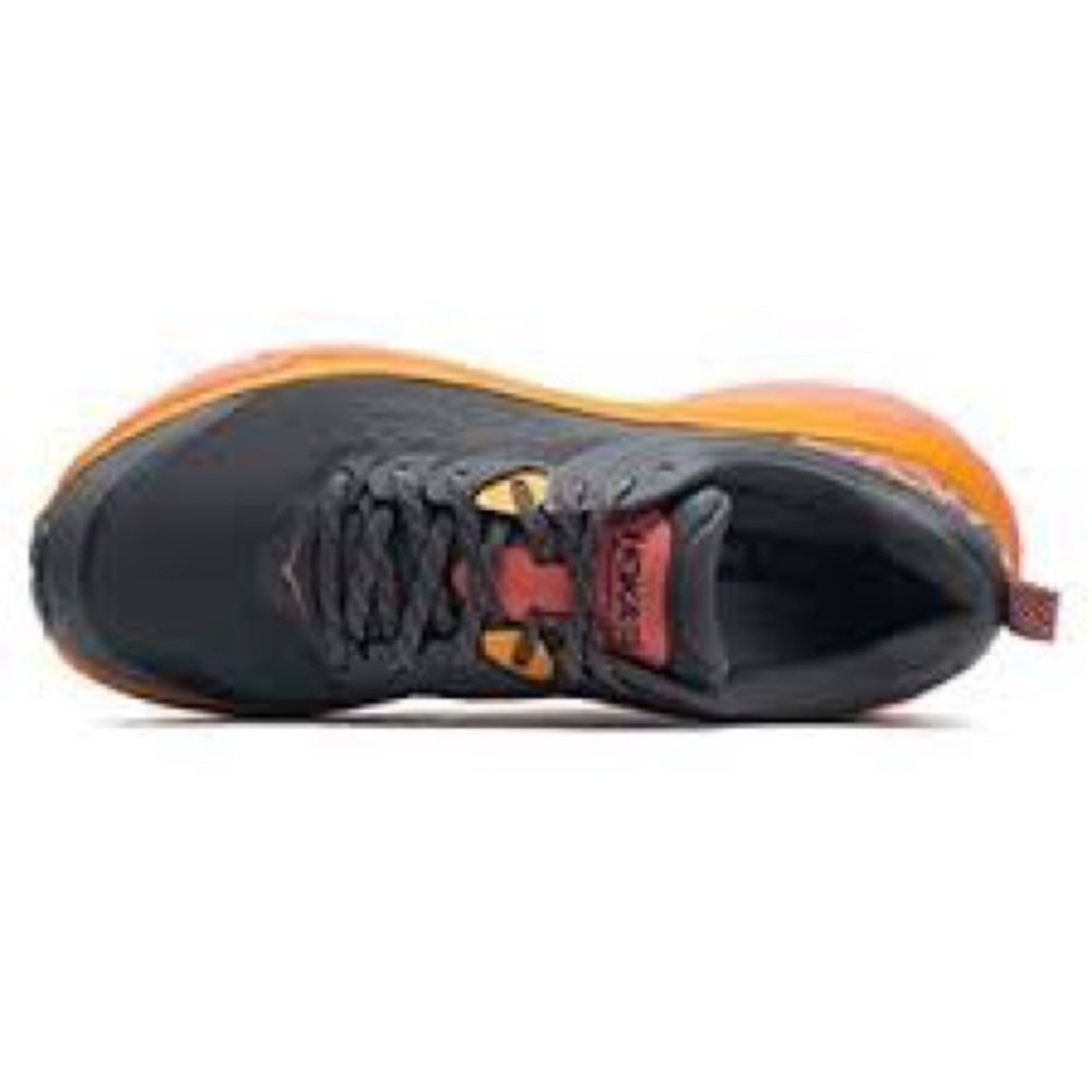 Hoka Black and Orange Women's Sneakers